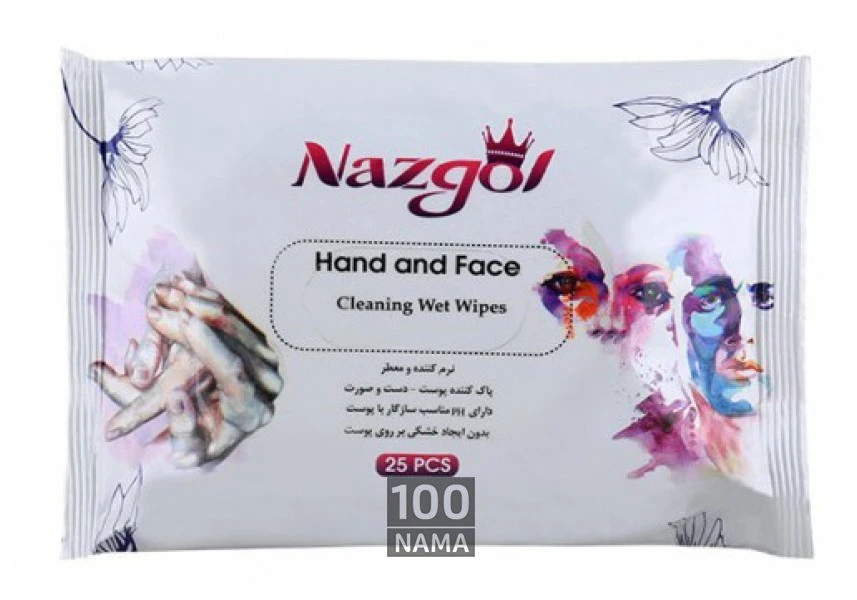 دستمال مرطوب ضد عفونی کننده دست و صورت aspect-image