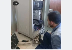برقکار 24 ساعته دوربین شبکه و سرور کنترل هوشمند