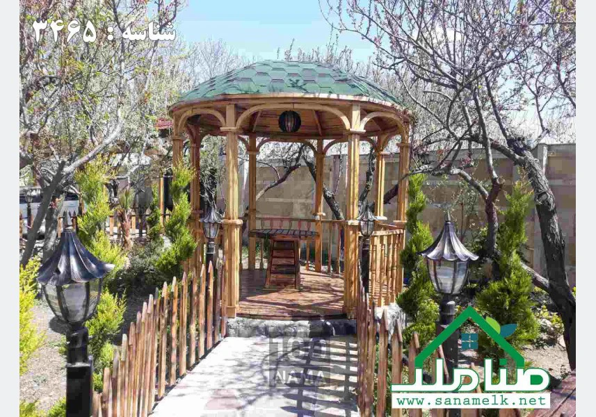 فروش باغ ویلا بسیار زیبای استخردار در ملارد