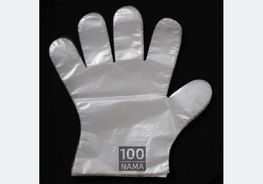 فروش دستکش نایلونی 100 عددی