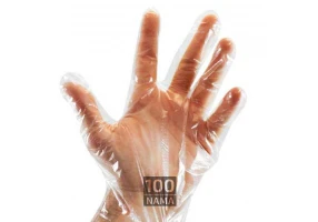 فروش دستکش نایلونی 100 عددی
