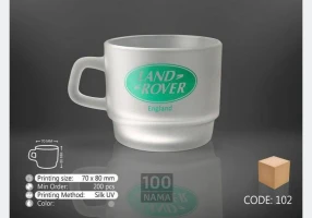 انواع لیوان یخی همراه با چاپ