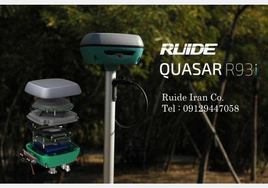 گیرنده مولتی فرکانس روید مدل Ruide QUASAR R93 aspect-image