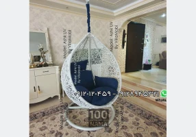 صندلی ریلکسی شیشه ای راک مدل گلزار