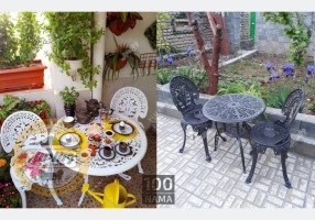 مبلمان پلیمری طرح حصیر