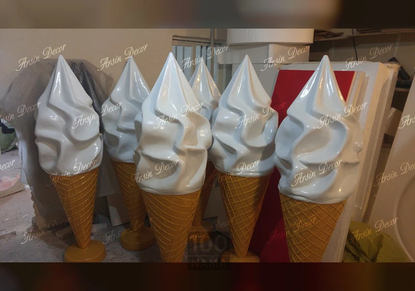 ماکت بستنی فایبرگلاس
