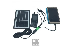 پاور بانک خورشیدی صفحه سولار cclamp