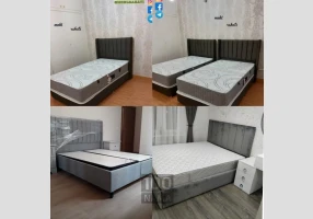 تخت خواب و باکس تشک - تختخواب جک دار فلزی