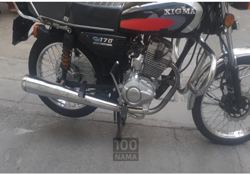موتور سیکلت زیگما 170 فنی سالم