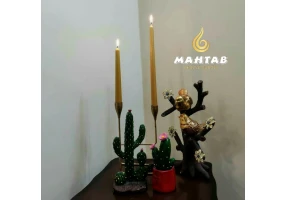شمع قلمی و روآبی و استوانه