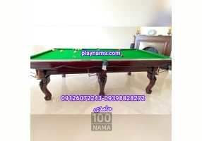 فروش میز بیلیارد ایتبال تمام چوب طرح پافیلی