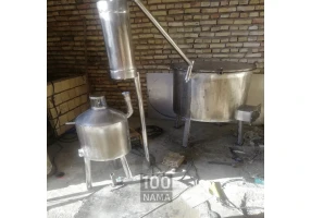 دستگاه عرق گیر یا گلابگیر استیل