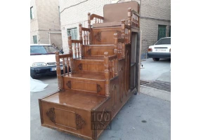 منبر تمام چوب راش - منبر تمام ام دی اف