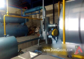 دستگاه پیرولیز لاستیک