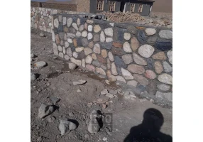 سنگ کاری سنگ لاشه برای نمای دیوار و کف