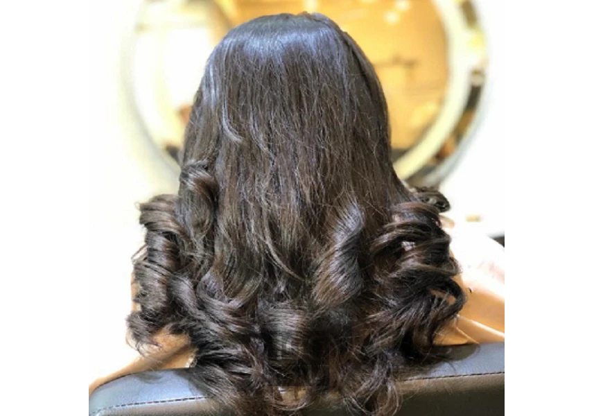 رنگ مو و رنگ و لایت جردن الهام زمانیان