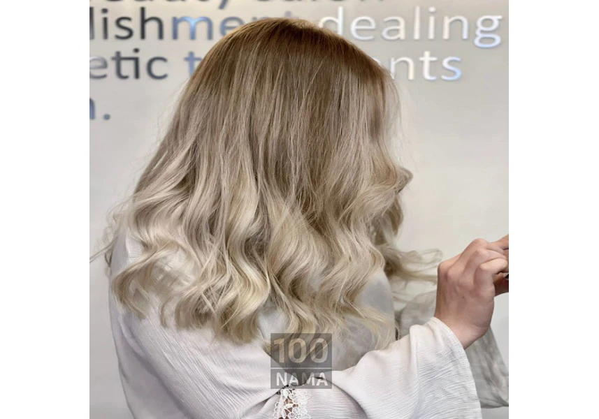 رنگ مو و رنگ و لایت جردن الهام زمانیان