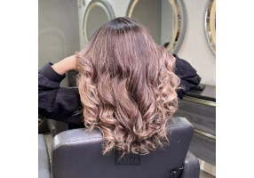 رنگ مو و رنگ و لایت جردن الهام زمانیان