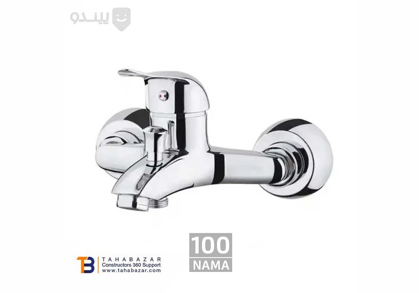 شیر حمام اهرمی مدل اردکی کروم
