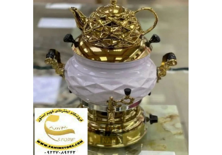 سماور گازی مشبکه مدل پانیذ دی ام‌ تی