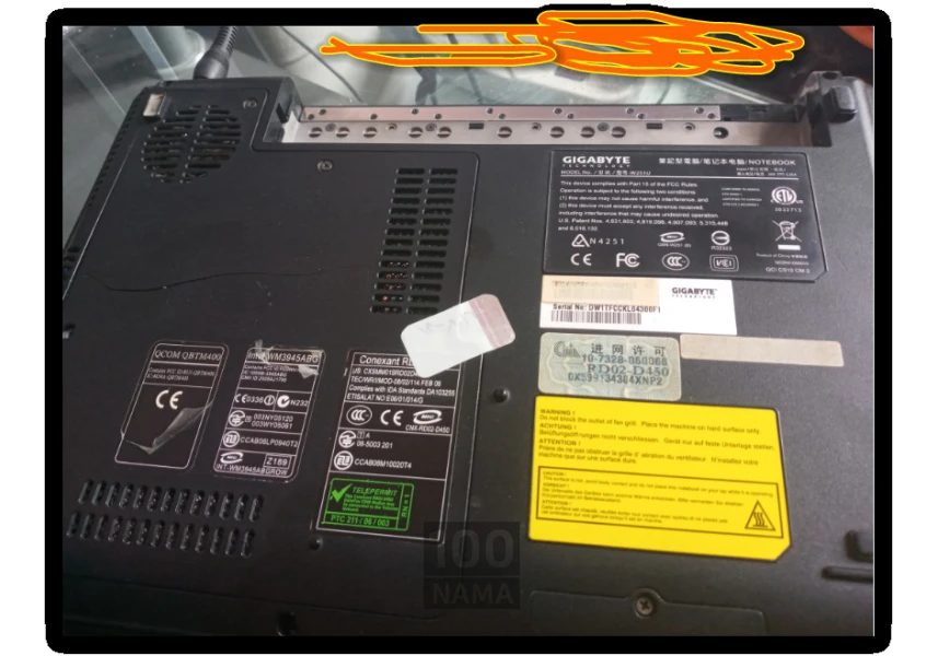 لپ تاب گیگابایت gigabyte
