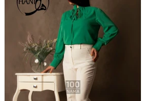تولید و پخش شومیز یقه بندی زنانه هانی