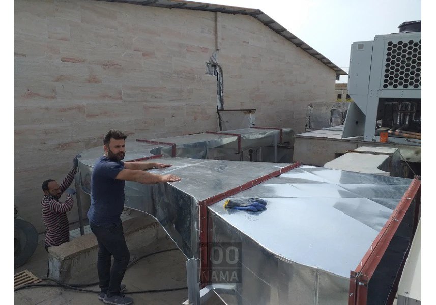ساخت کانال های تهویه هوا و HVAC