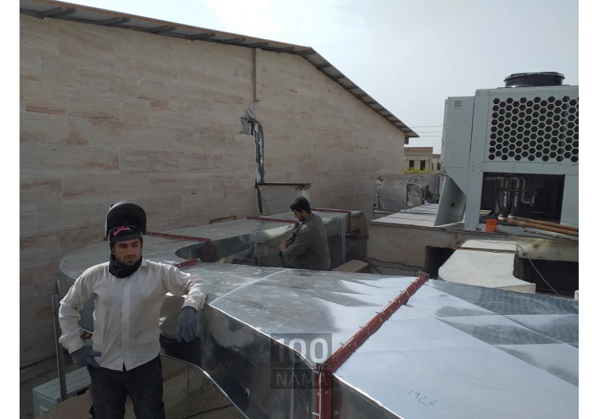 ساخت کانال های تهویه هوا و HVAC
