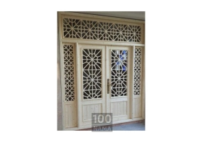 ساخت درب و پنجره چوبی سنتی و تمام چوب
