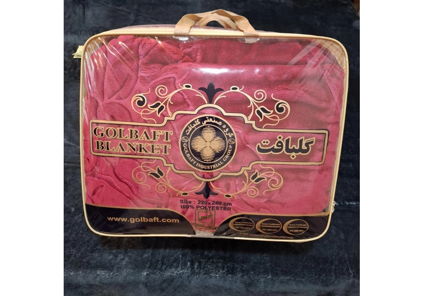 پتو گلبافت دونفره گل برجسته تک رنگ قیمت کارخانه