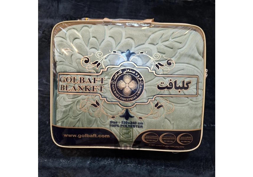 پتو گلبافت دونفره گل برجسته تک رنگ قیمت کارخانه