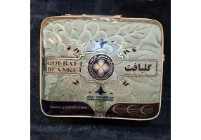 پتو گلبافت دونفره گل برجسته تک رنگ قیمت کارخانه