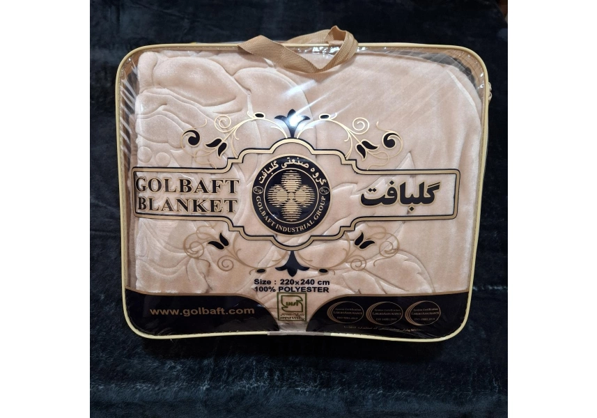 پتو گلبافت دونفره گل برجسته تک رنگ قیمت کارخانه