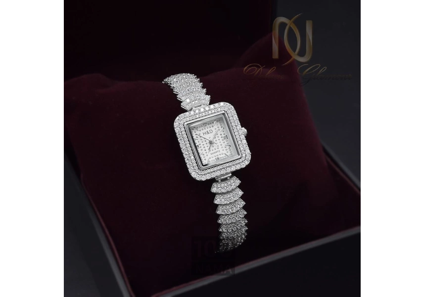 ساعت نقره زنانه - لوکس گلامور