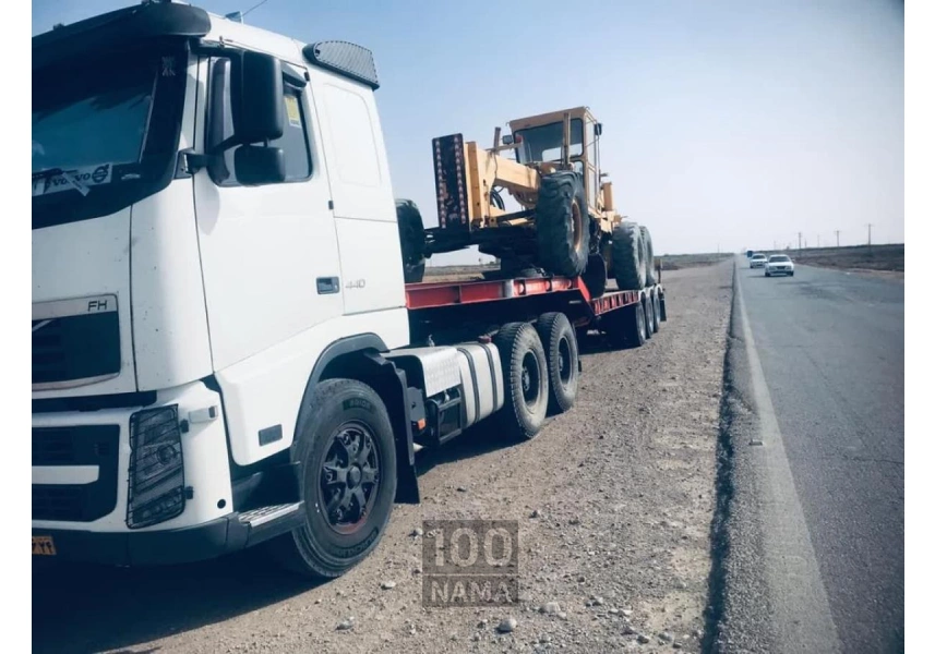 کمرشکن 3 محور آماده انتقال  