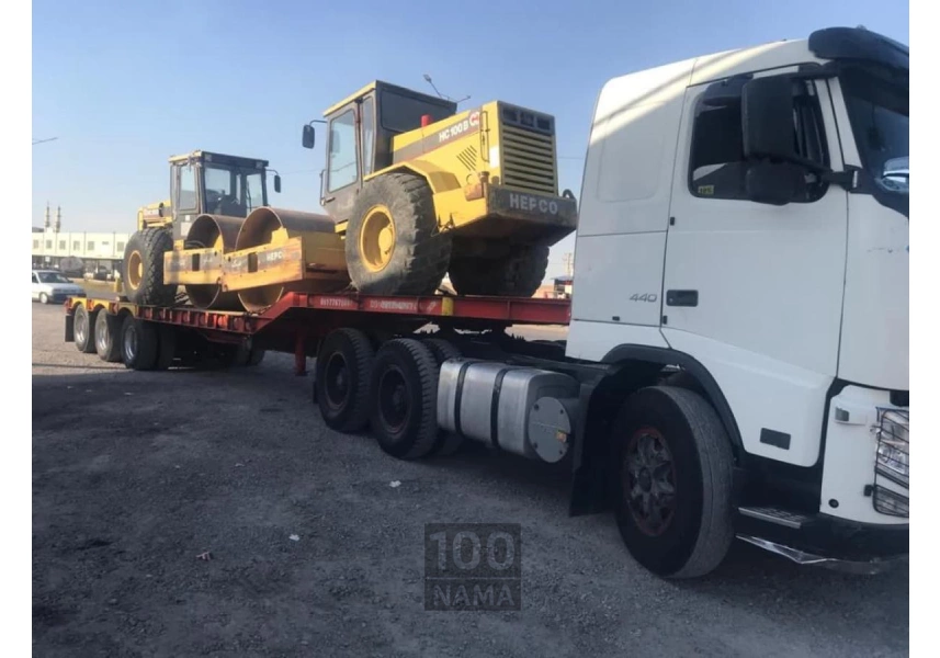 کمرشکن 3 محور آماده انتقال  