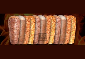 فروش انواع دونر کباب به صورت خام و پخته