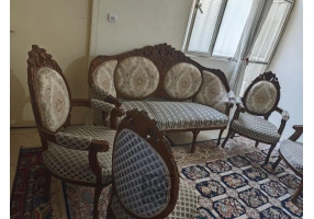 مبلمان هفت نفره و دو صندلی میزبان