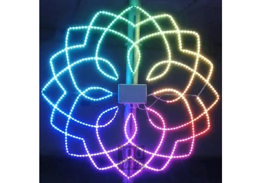 المان نوری فولکالر شهری نورپردازی RGB