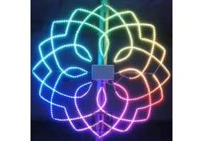 المان نوری فولکالر شهری نورپردازی RGB