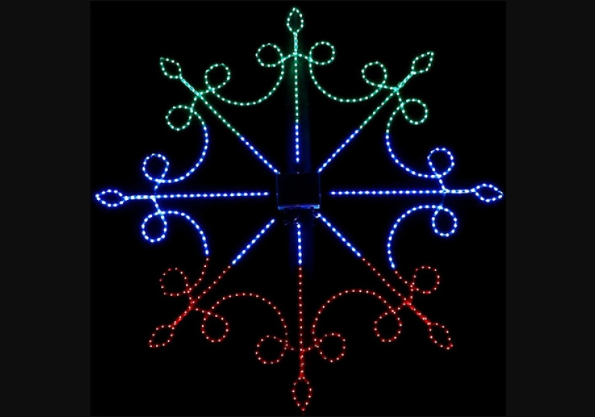 المان نوری فولکالر شهری نورپردازی RGB