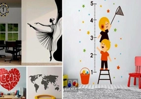 اجرای طرحهای زیبا بر روی دیوار و تمام سطوح داخلی
