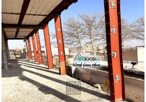 سازه بستر آروشا میلگرد بستر ناودانی منقطع