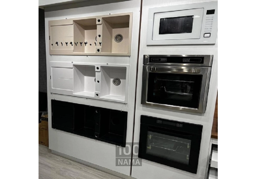 سینک پیانویی فانتزی باکسی و شیرآلات