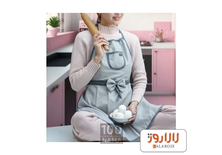 پیشبند آشپزخانه لالاروژ - مدل عروسکی