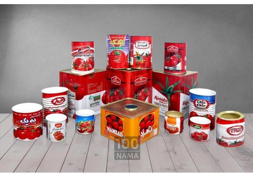 فروش عمده انواع رب گوجه فرنگی