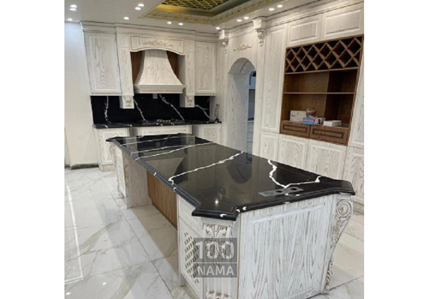 فروش صفحات کابینت کورین کوارتز سنگ طبیعی