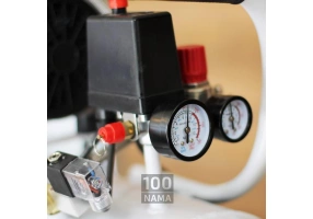 کمپرسور باد 50 لیتری اویل فری 750 وات سایلنت