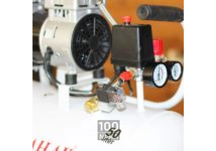 کمپرسور باد 50 لیتری اویل فری 750 وات سایلنت