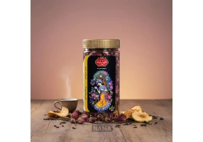 چای به و سیب خوشایند